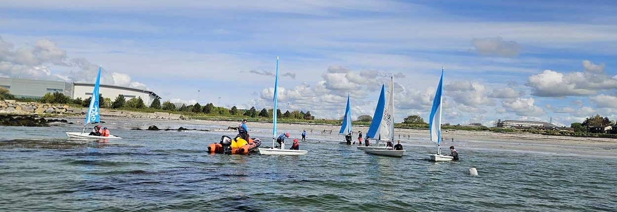 Junior Sailing at Galway City Sailing Club for children age 8 - 18 at all levels.