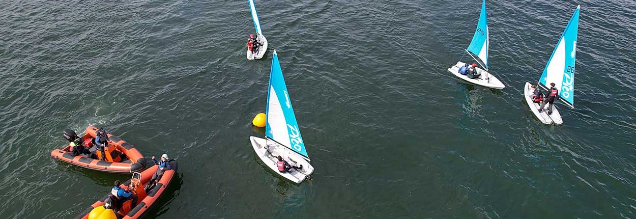 Junior Sailing at Galway City Sailing Club for children age 8 - 18 at all levels.