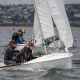 420 Sailing Dinghy in Race. Galway City Sailing Club