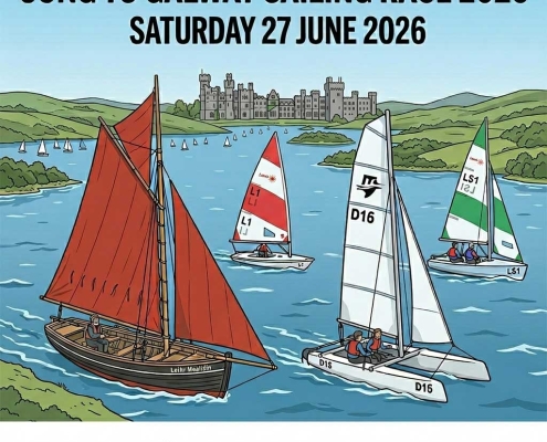 Galway City Sailing Club supporting Cong Galway Sailing Race